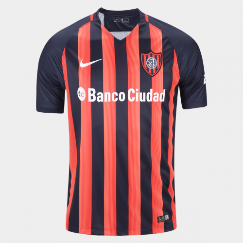 2017-18 San Lorenzo Home Soccer Jersey